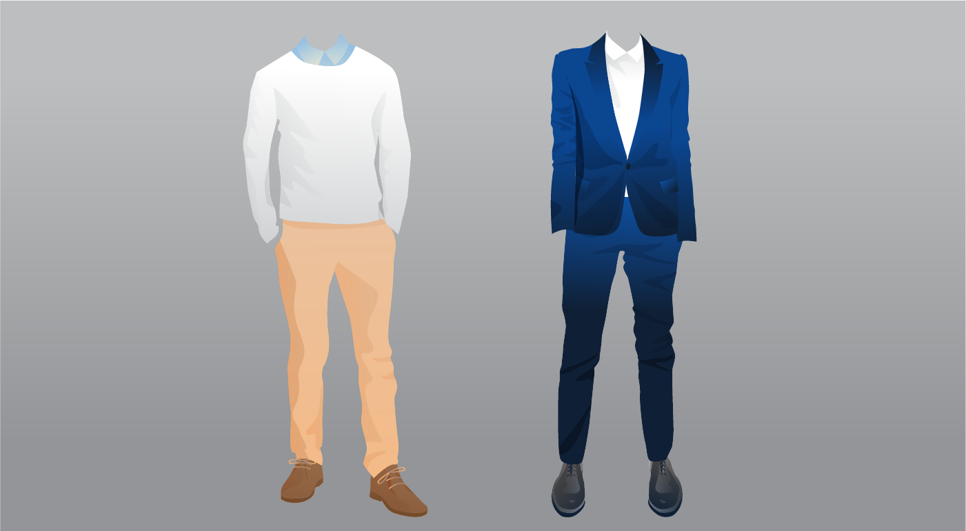 Professional clipart business wear. Guide to attire with