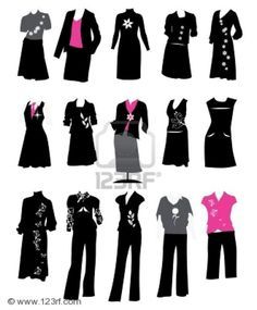 Pin on design your. Professional clipart business wear