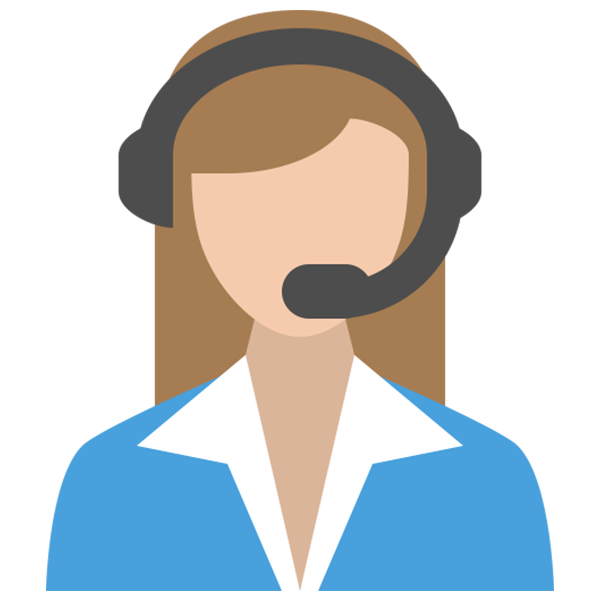 professional clipart call center agent