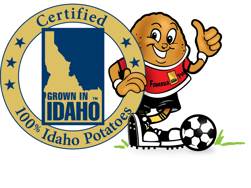 Idaho potato commission clip. Professional clipart certified