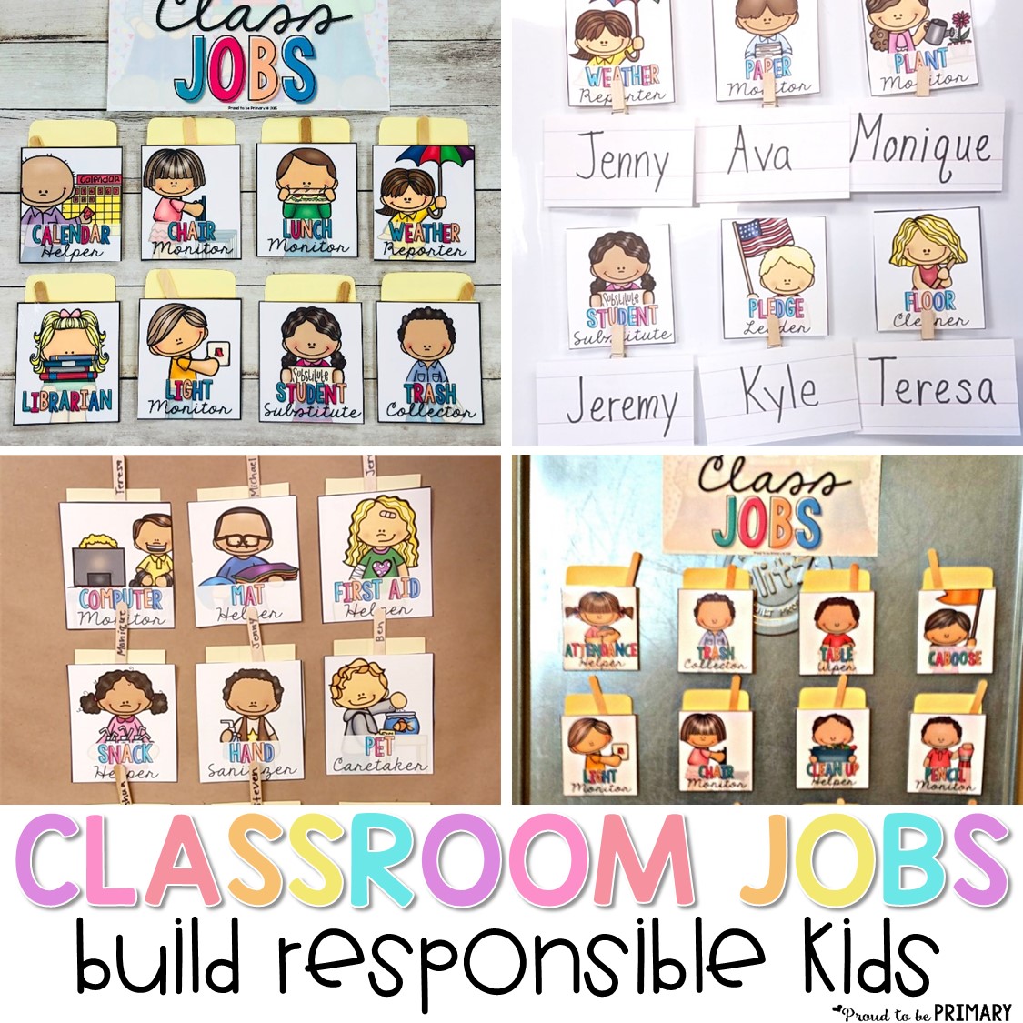 responsibility clipart organized classroom