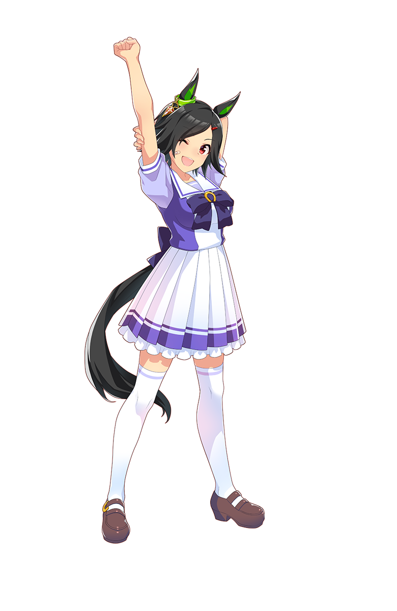 Proud clipart smart girl. Uma musume english on