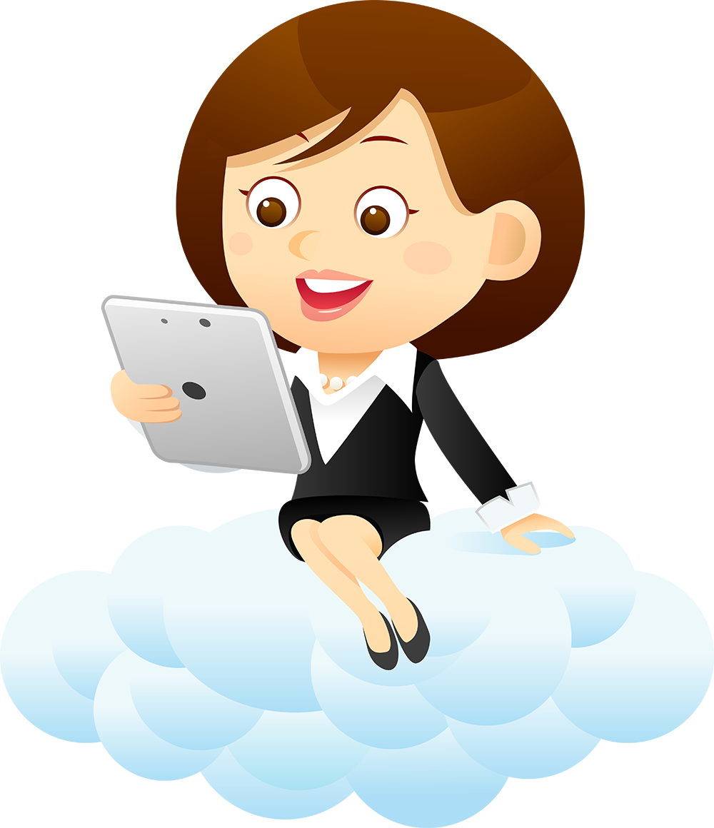 Proud clipart smart lady. Halo connect hosted telephony