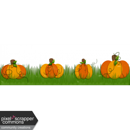 Pumpkin border png. Patch page graphic by