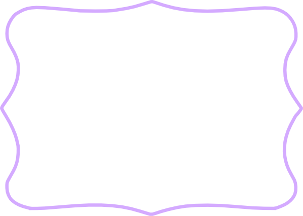 purple clipart picture frame