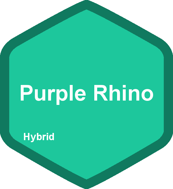 Hybrid the duber . Purple clipart rhino