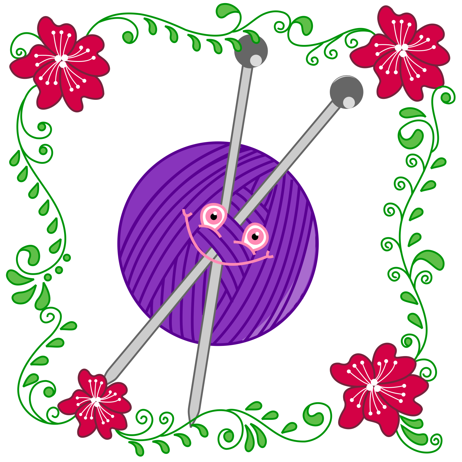 purple clipart sewing machine