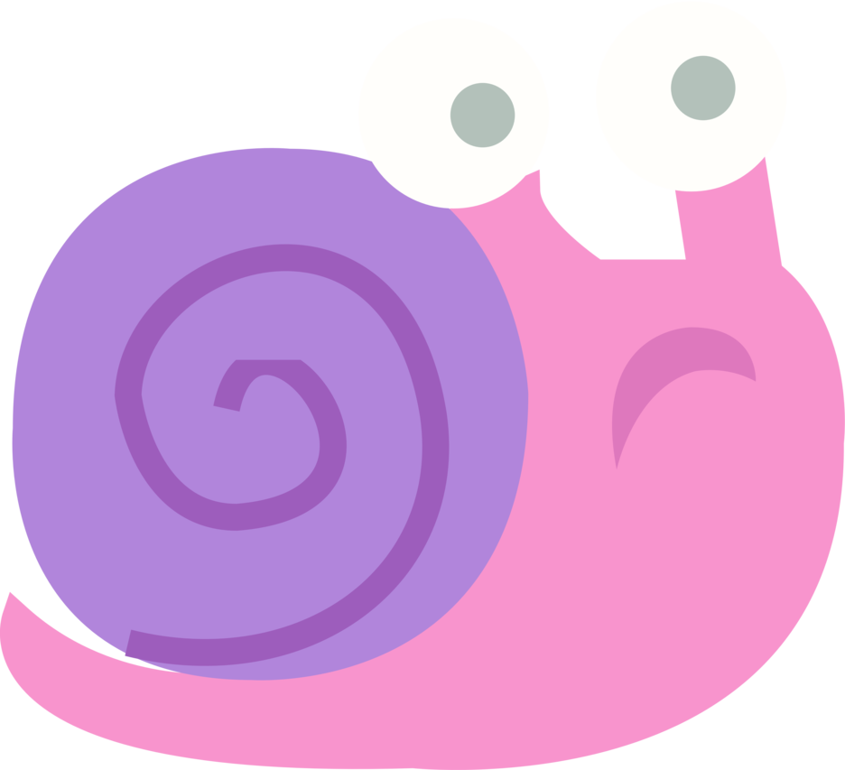 purple clipart snail