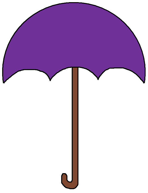 purple clipart spring