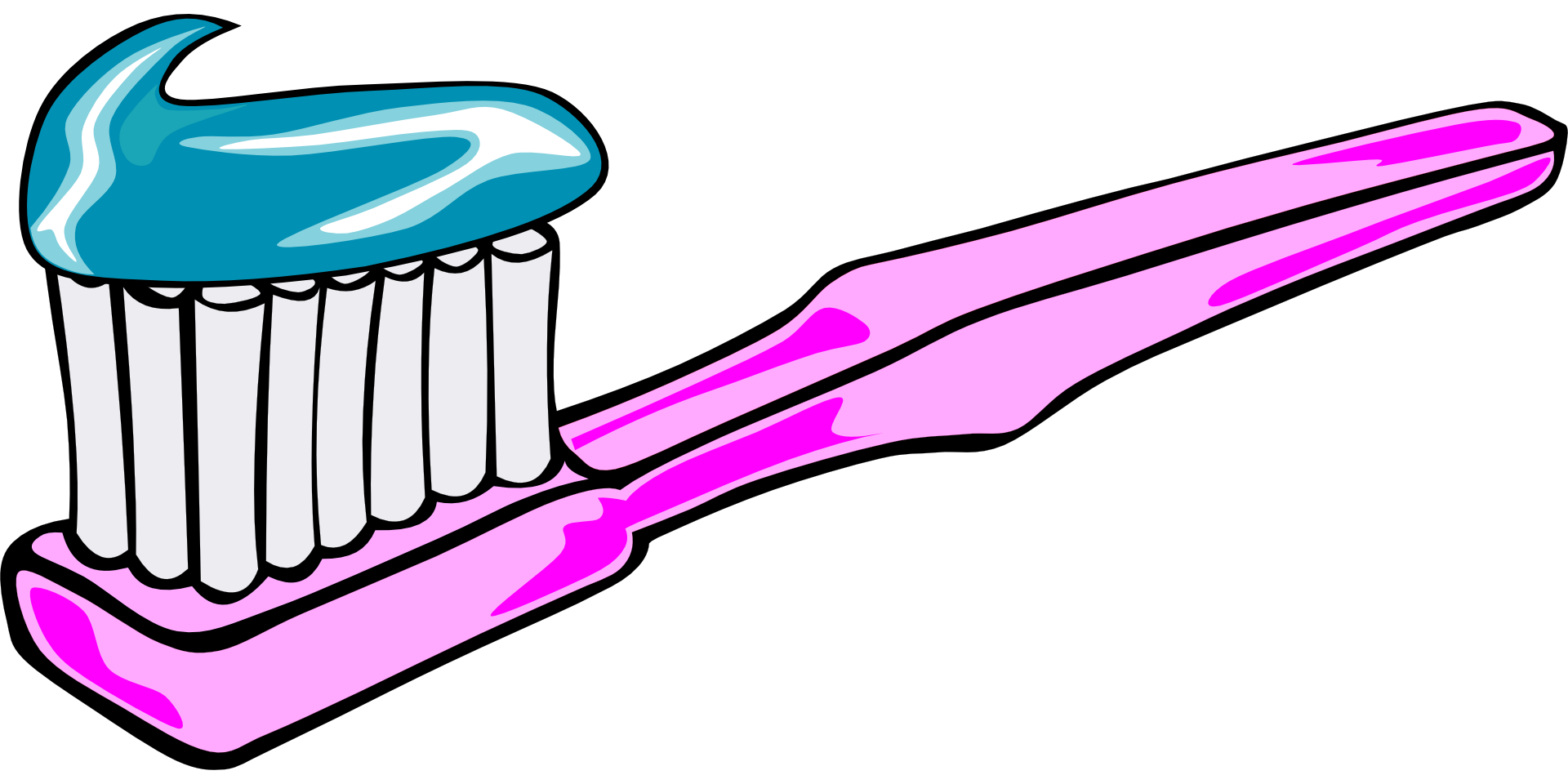purple clipart toothbrush