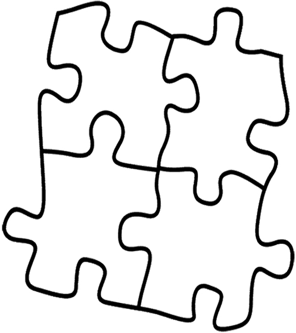 puzzle clipart color