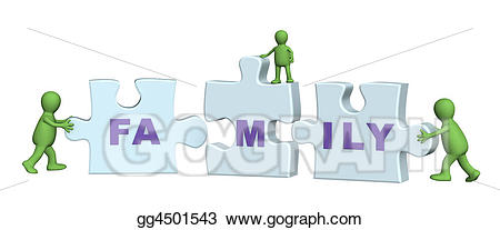 puzzle clipart family event