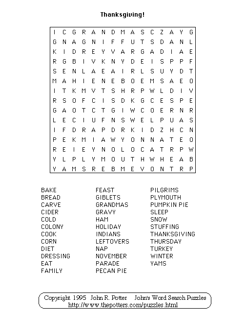 Puzzle p word