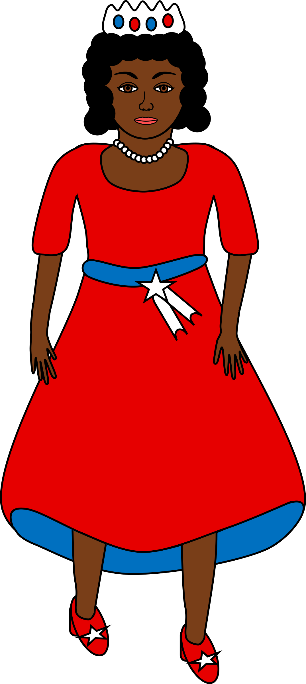  collection of african. Queen clipart afro