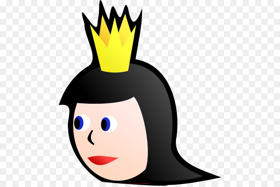 queen clipart face
