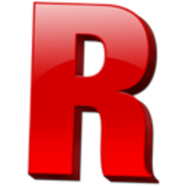 Letter r icon free. Clipart letters file