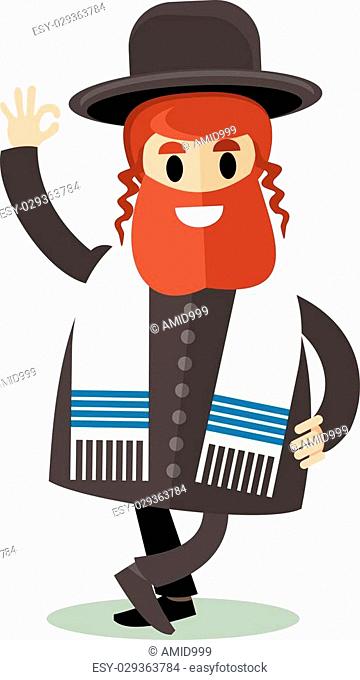 rabbi clipart tallis