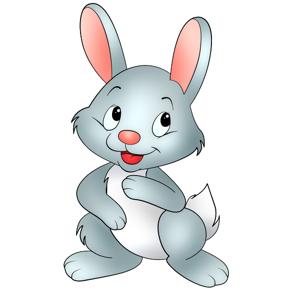 Pin by kezban ba. Clipart bunny forest