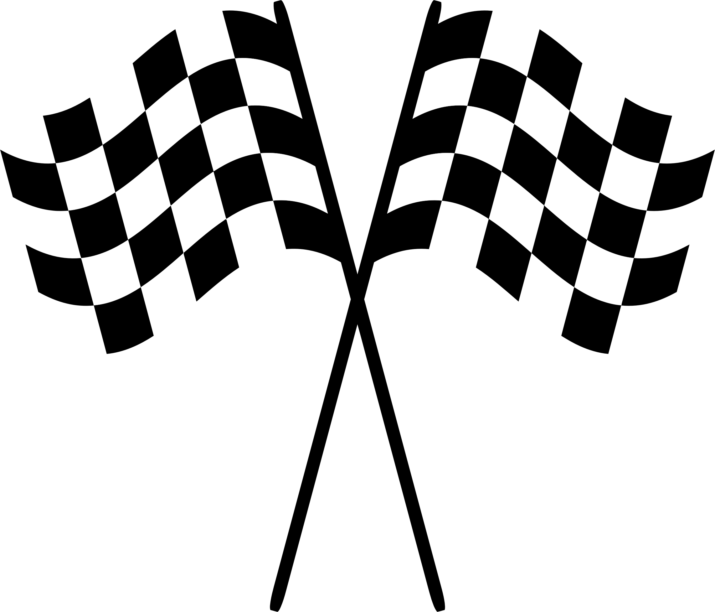 race clipart checkard