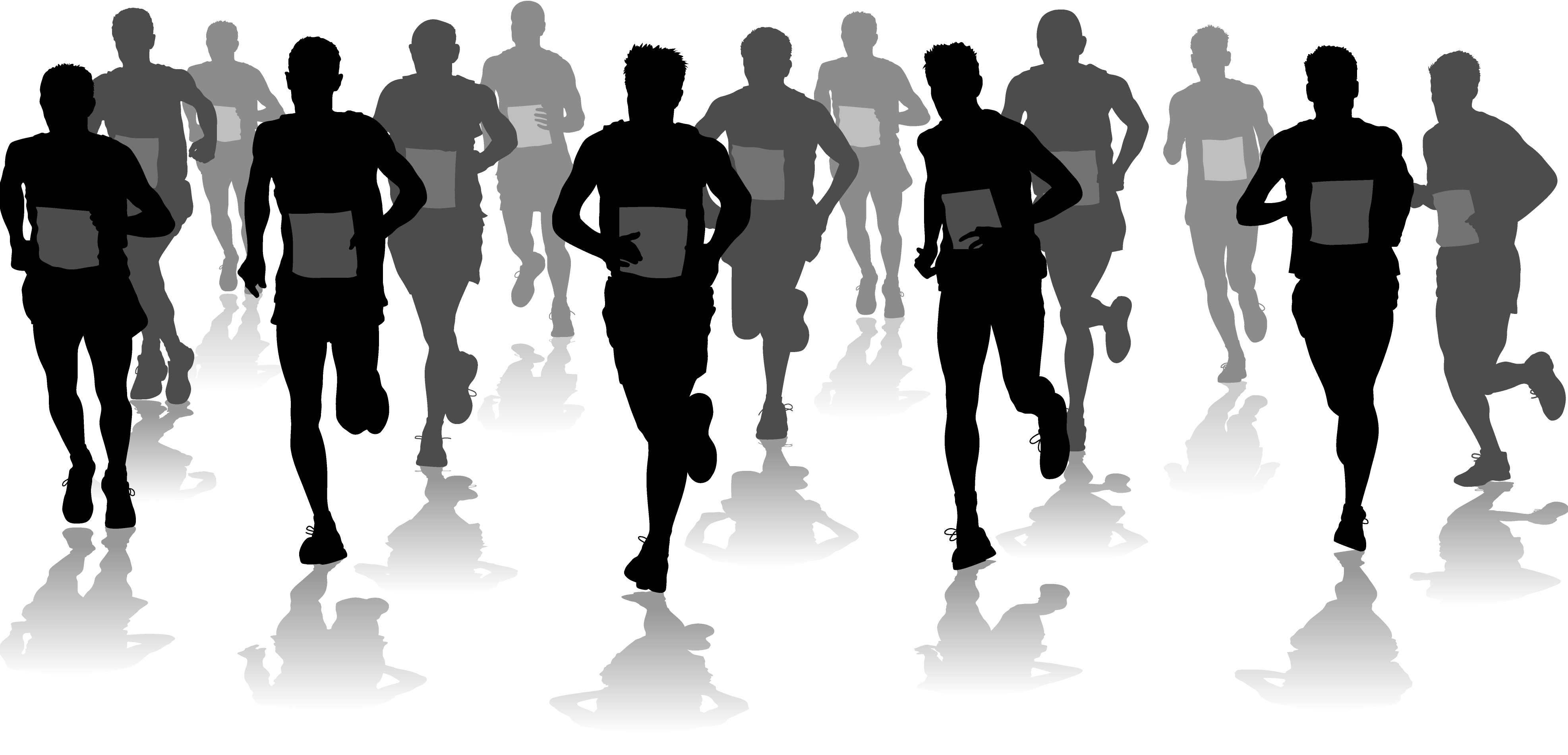 Free half cliparts download. Runner clipart mini marathon