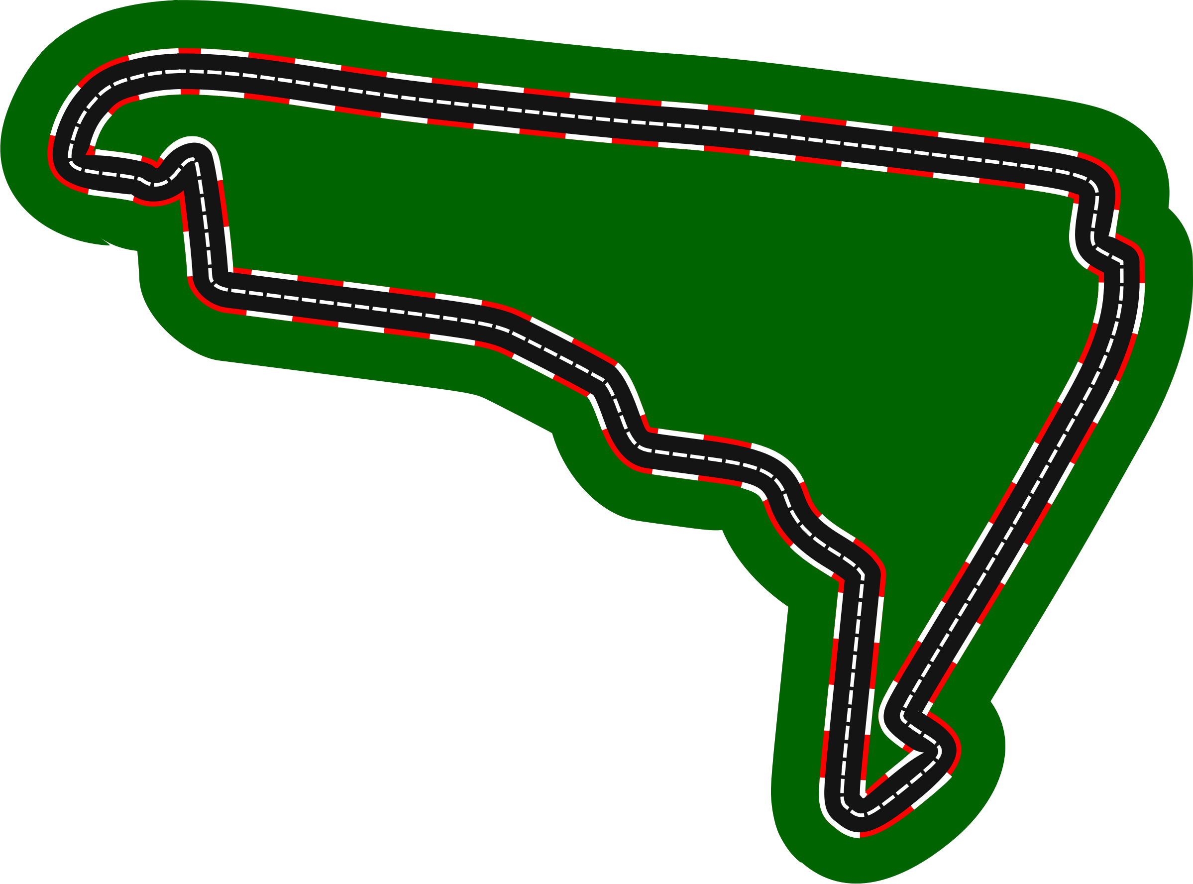 track clipart race course