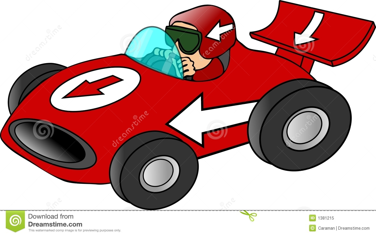 racecar clipart