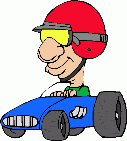 driver clipart racer