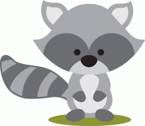racoon clipart woodland creature