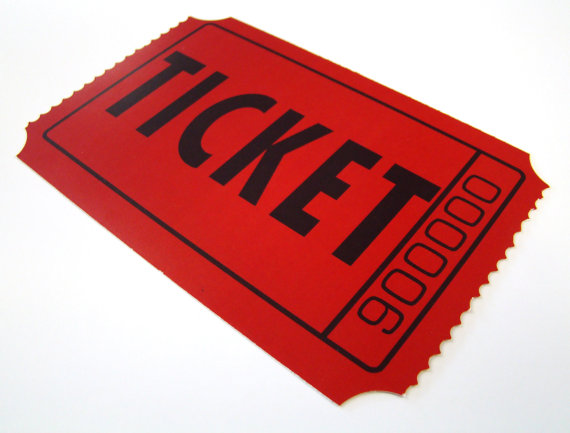 tickets clipart generic