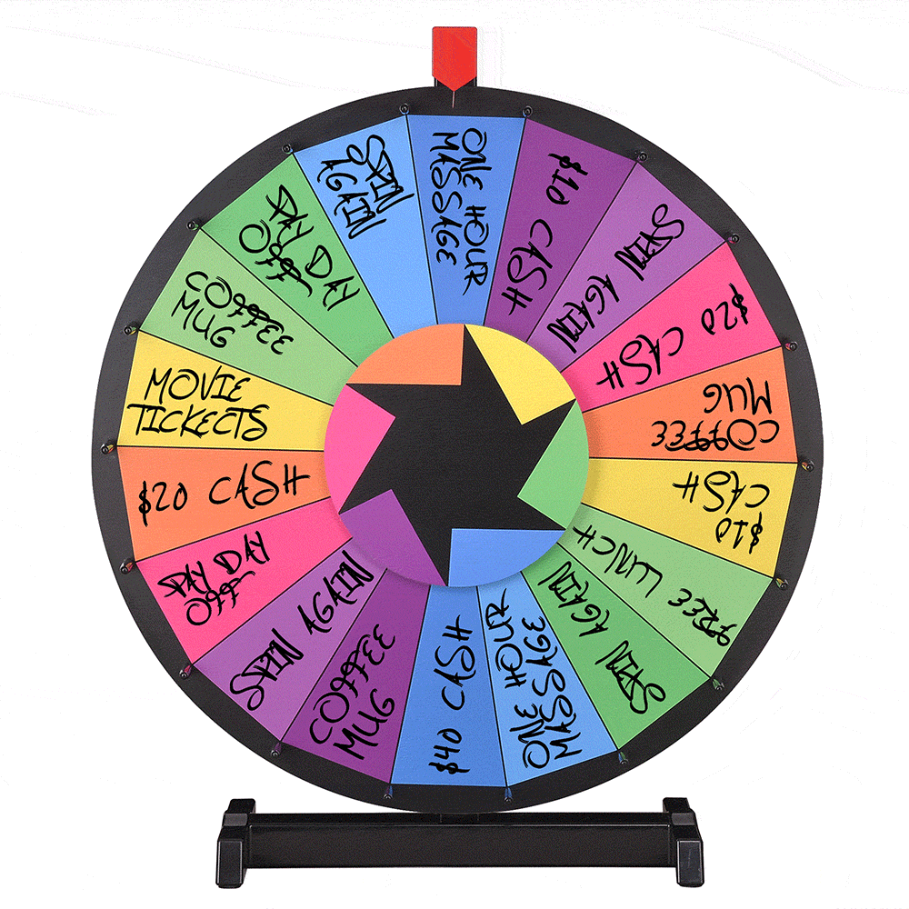 raffle clipart lottery wheel