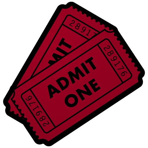 raffle clipart movie ticket