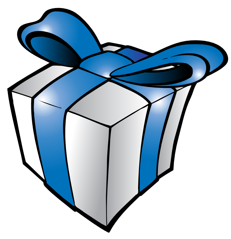 clipart present simple gift