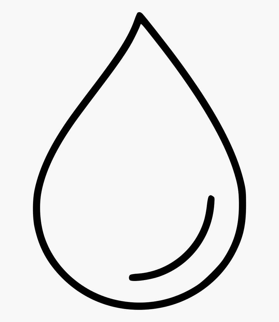 raindrop clipart drawn