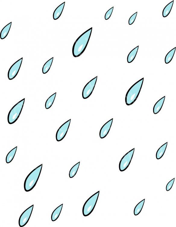 raindrop clipart rain scene