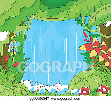 rainforest clipart illustration