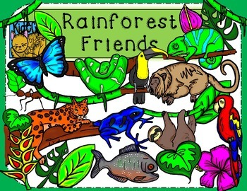 rainforest clipart kid