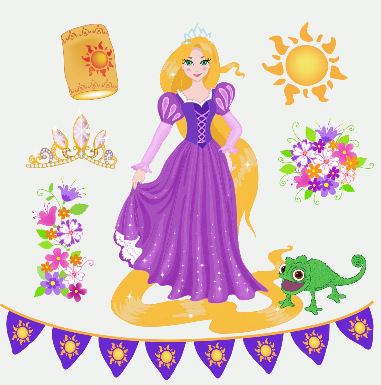 Download Rapunzel clipart, Rapunzel Transparent FREE for download ...