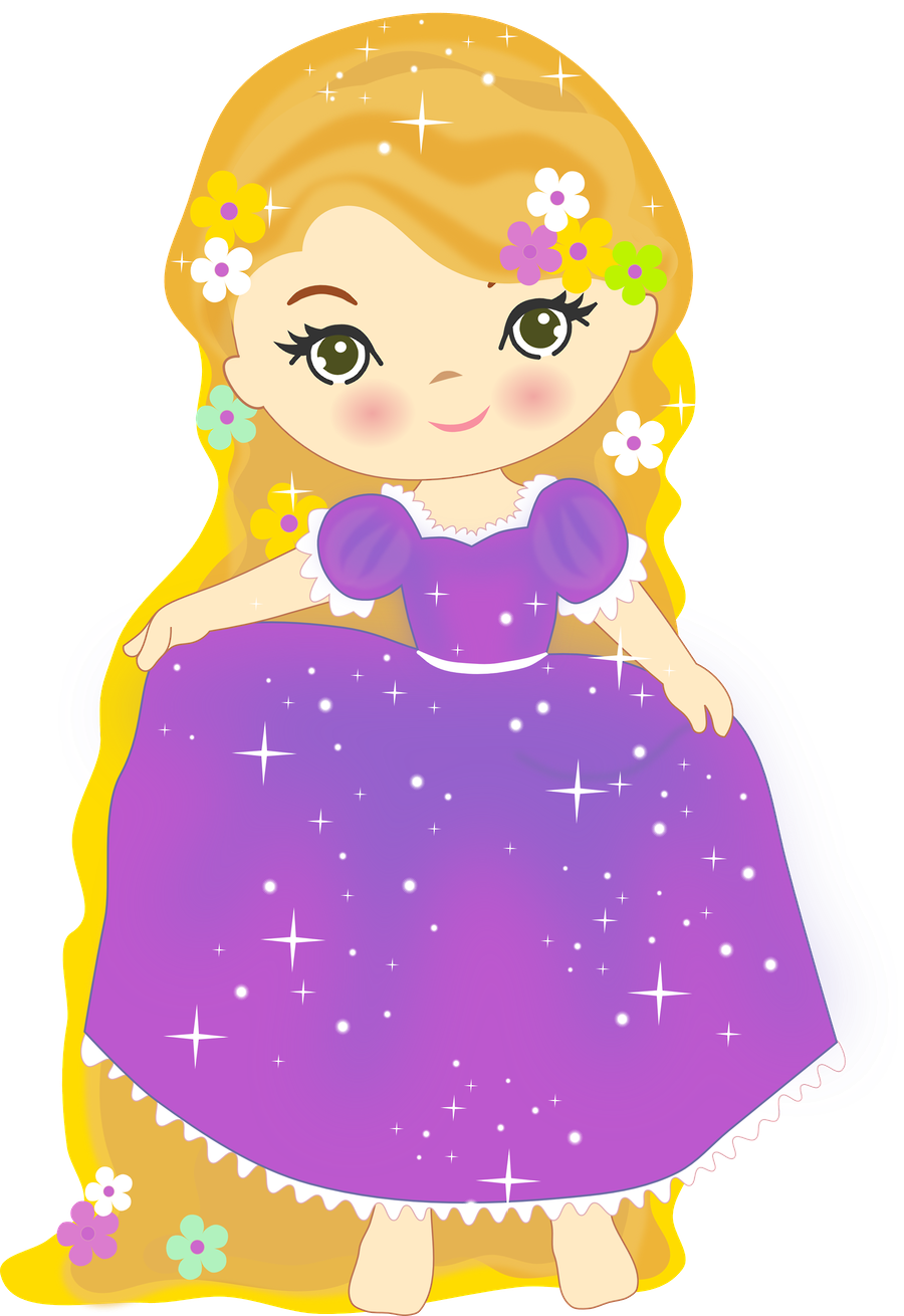 rapunzel clipart baby