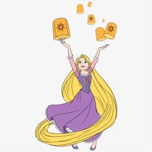 Rapunzel clipart cartoon. Free cliparts silhouettes cartoons