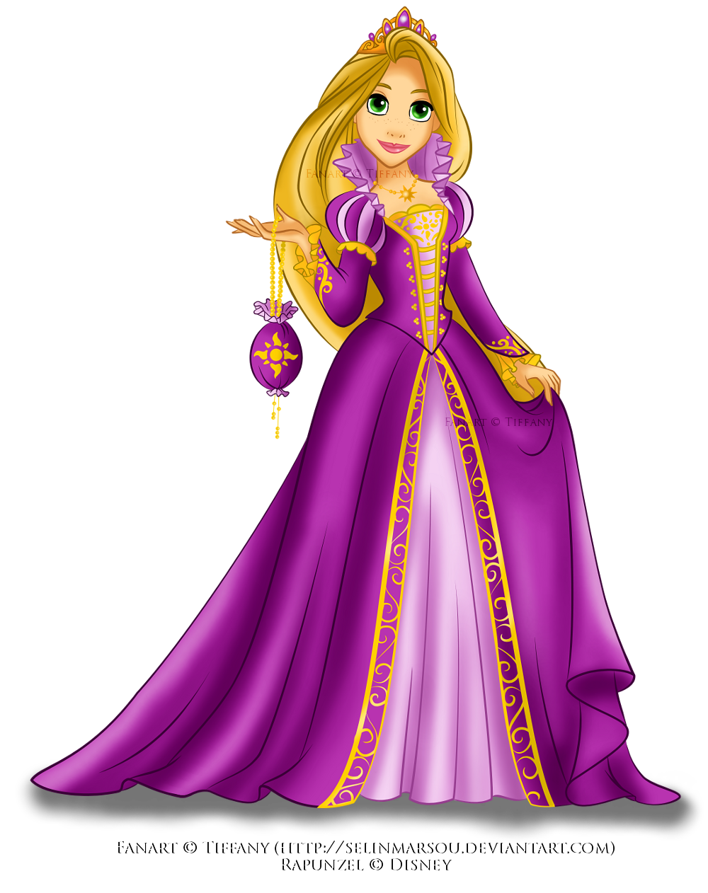 Rapunzel clipart gif transparent. In royal purple by