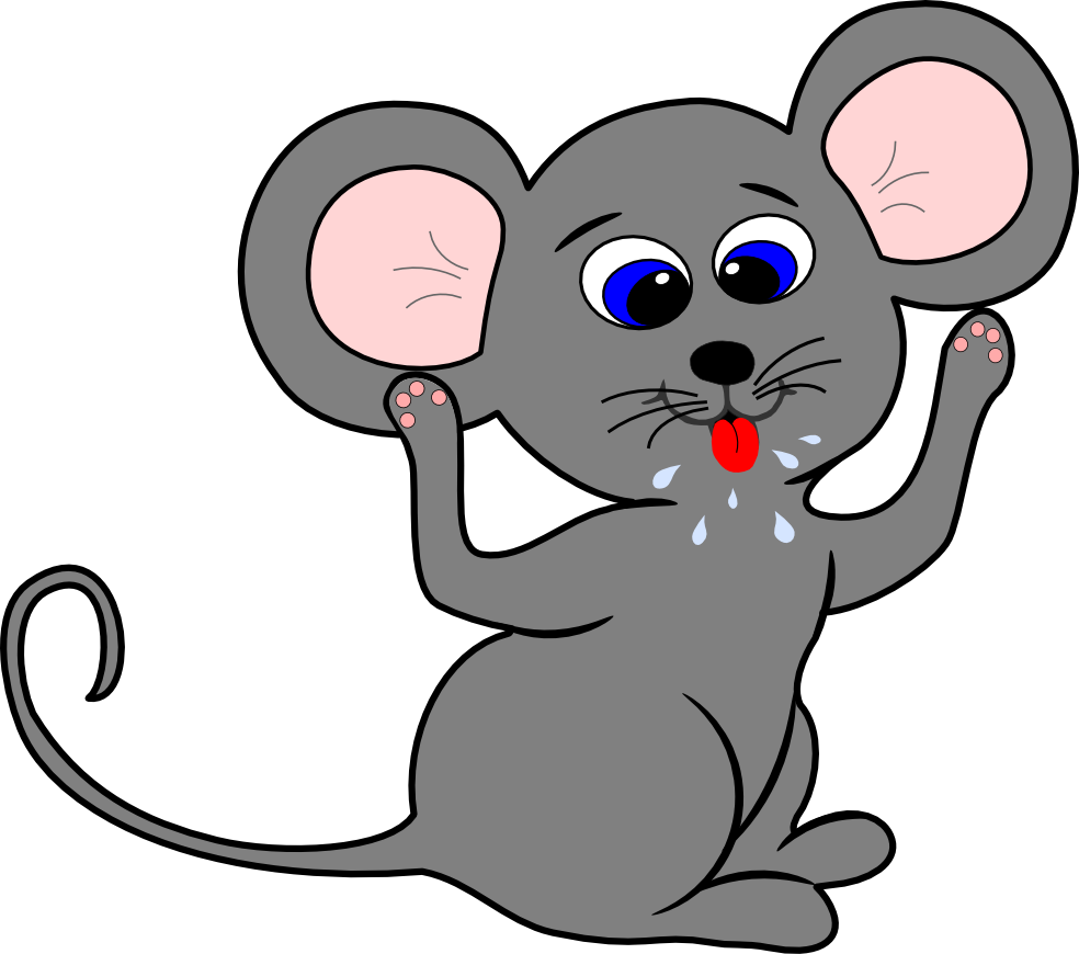 rat clipart angry