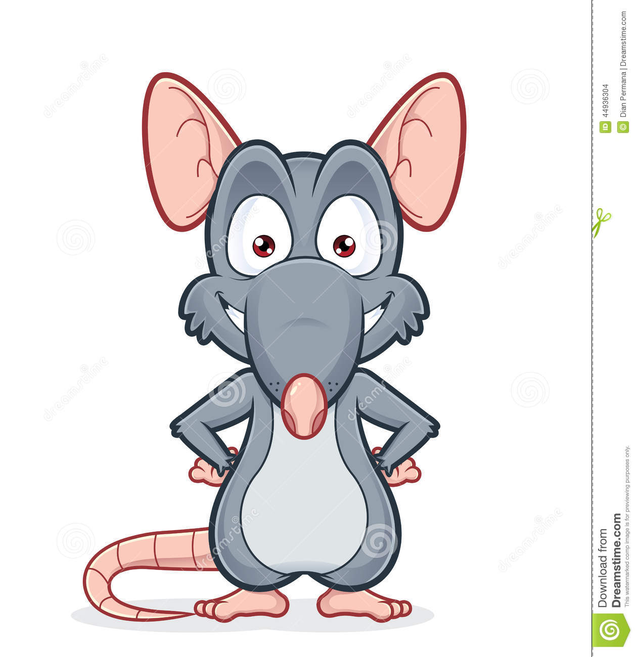 rat clipart comic