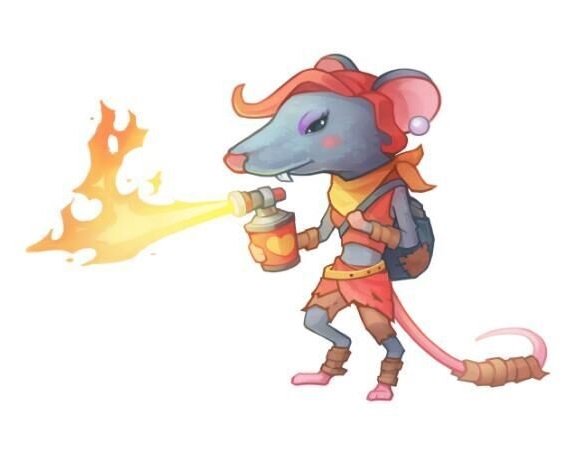 rat clipart female rat