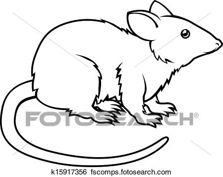 rat clipart rat tail