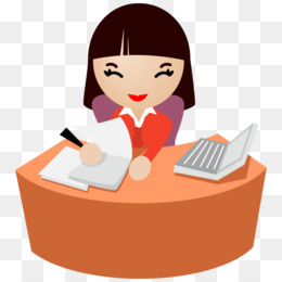 Receptionist clipart. Free download secretary office