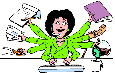 Eight tips on making. Receptionist clipart admin assistant