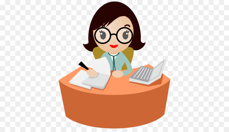 receptionist clipart administration