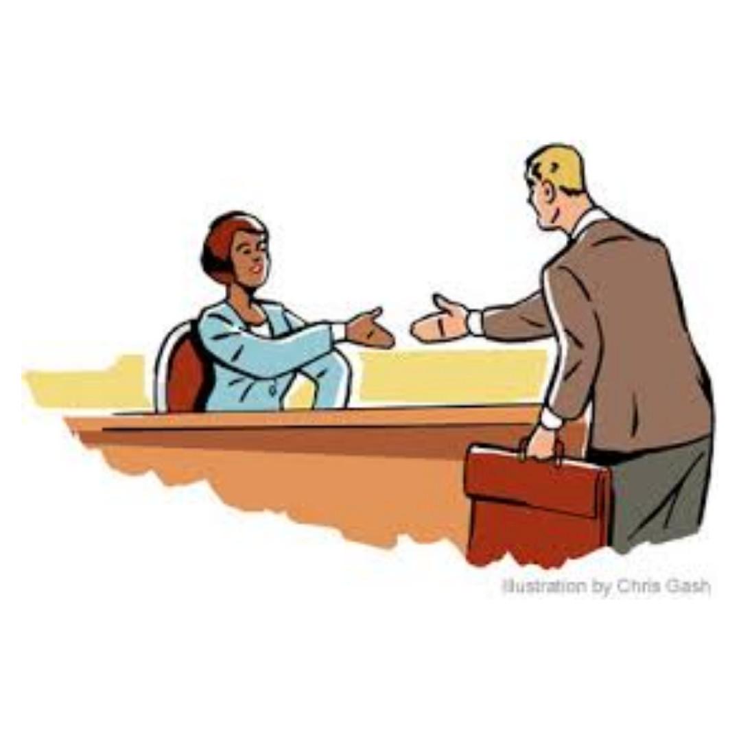 receptionist clipart bank officer