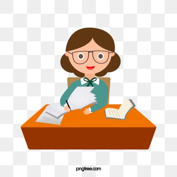 receptionist clipart clerical