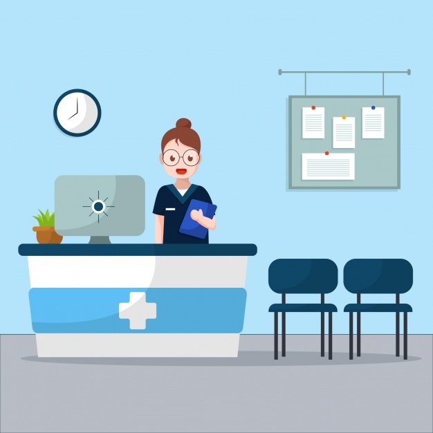 Receptionist Clipart Clinic.
